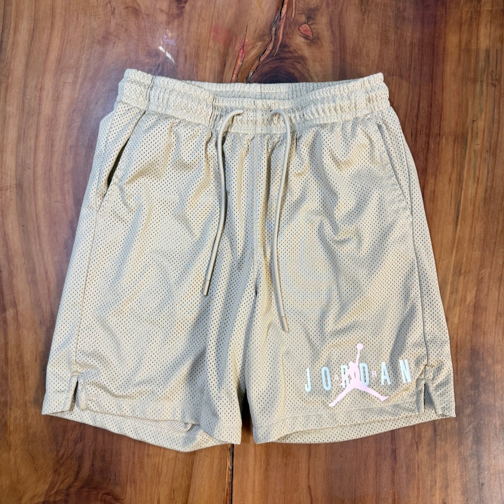 Nike Jordan Jumpman Mens Shorts Medium DV7652 Mesh Athletic Drawstring I3-22